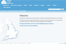 Tablet Screenshot of coastalmonitoring.org